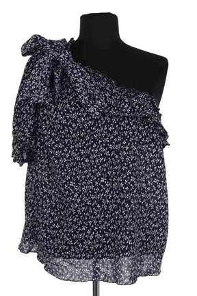 Top sans manche Ulla Johnson Marine en Coton, taille M - Seconde Main
