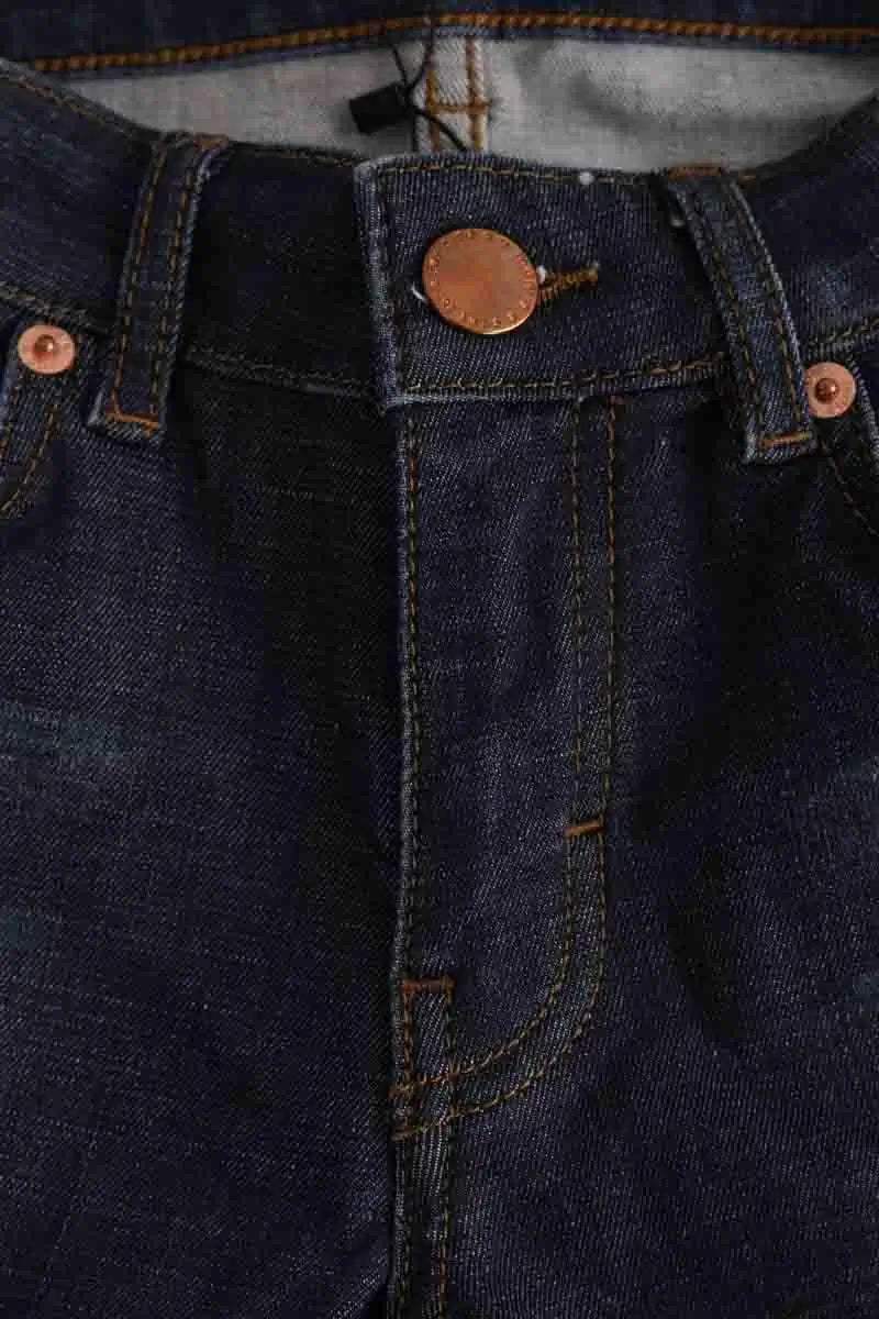 Jean slim Maje Other Bleu en Coton
