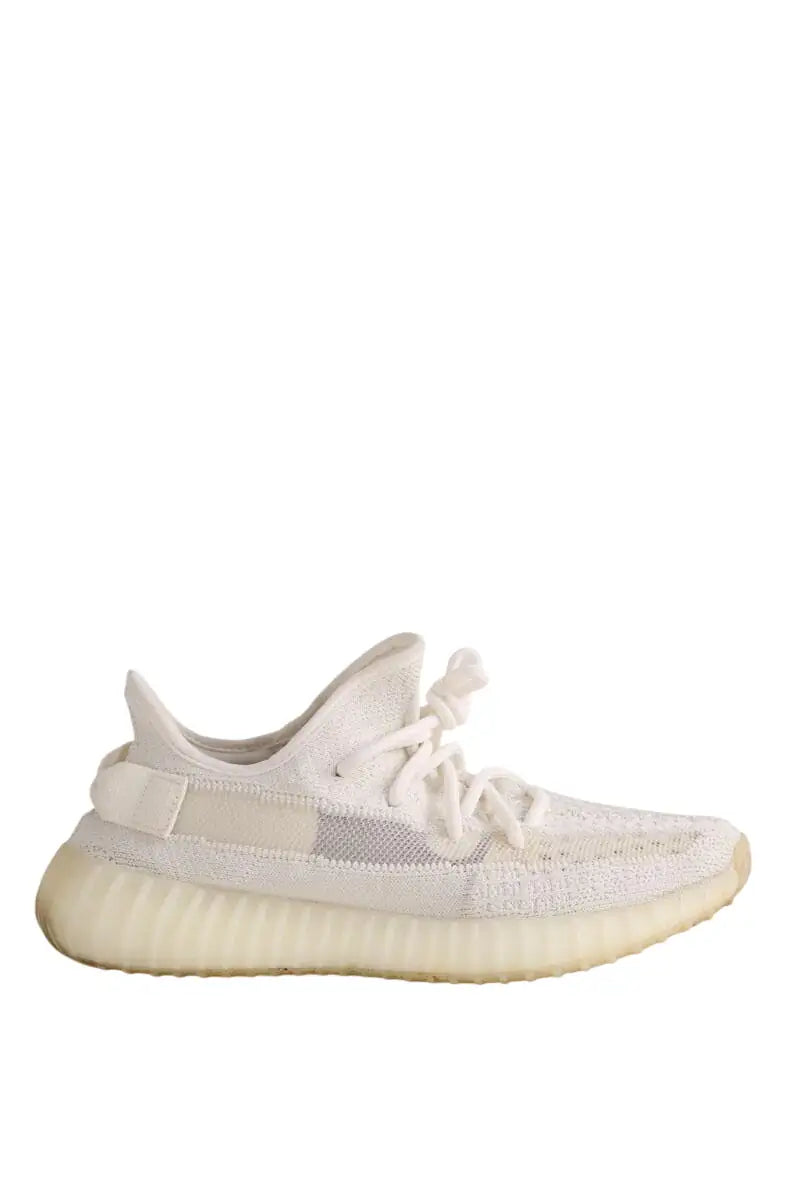 Baskets Yeezy Blanc en Tissu, taille 38 - Seconde Main