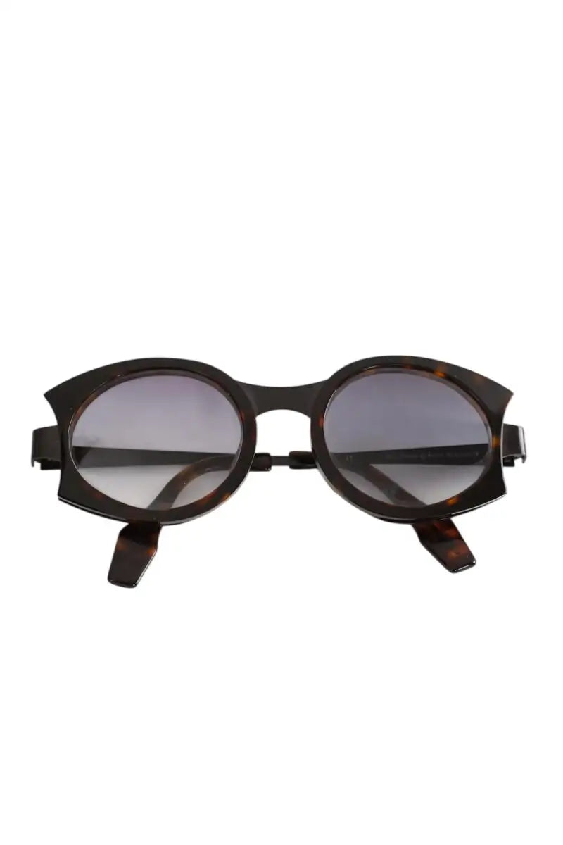 Lunettes de soleil Theo Flores  Marron