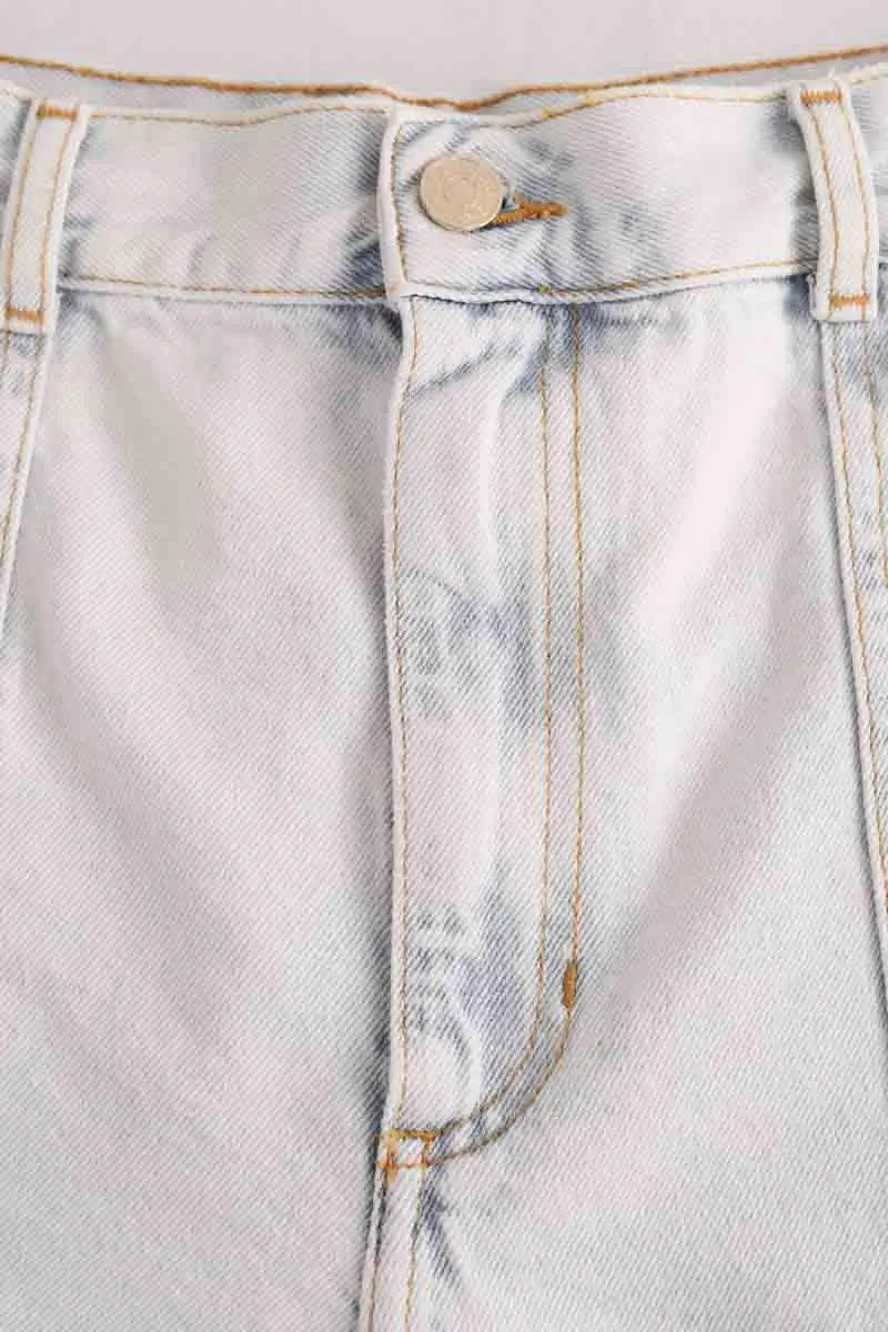 Bermuda Sandro Bleu en Coton