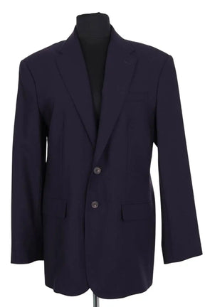 Blazer Ralph Lauren Marine en Laine, taille S - Seconde Main