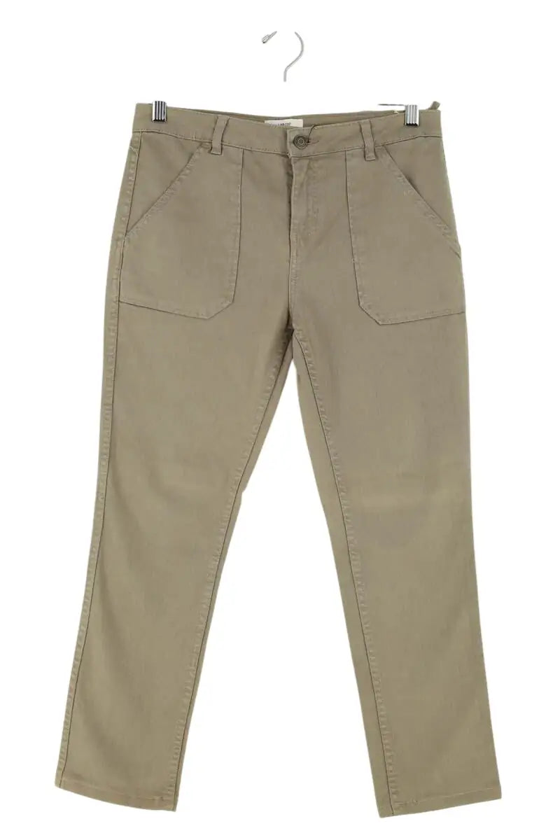 Pantalon droit Labdip Kaki en Coton, taille L - Seconde Main