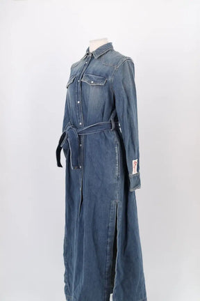Robe en Jean bleu Golden Goose Bleu en Coton