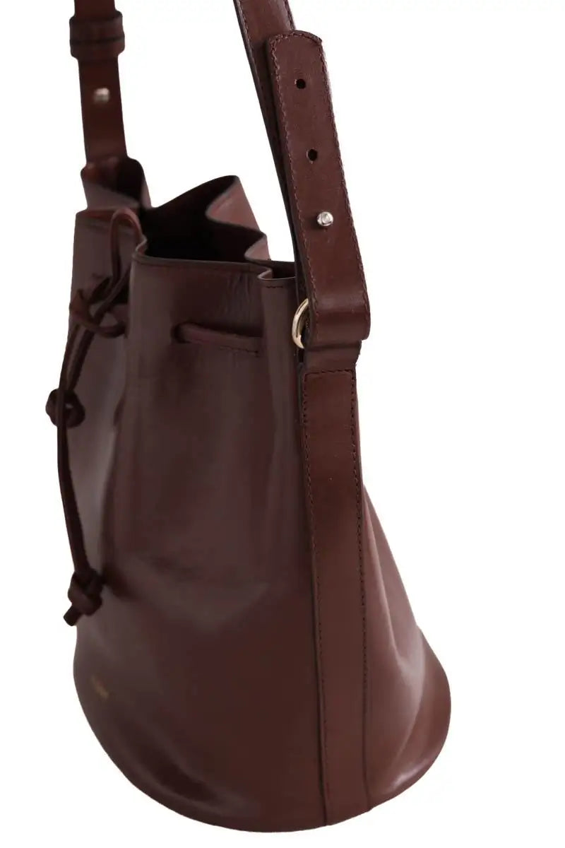Sac porté épaule Sézane Marron en Cuir