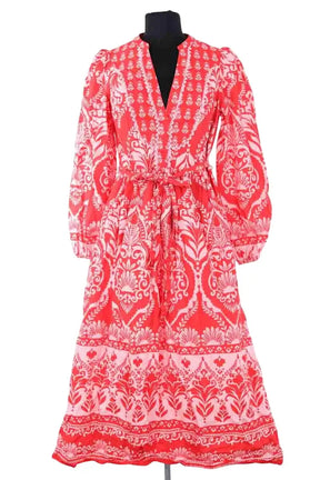 Robe Boden Rouge en Coton, taille S - Seconde Main