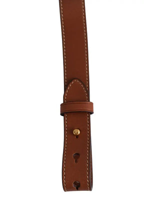 Ceinture Ralph Lauren Camel en Cuir