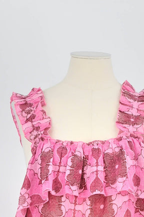 Top sans manche Antik Batik  Rose