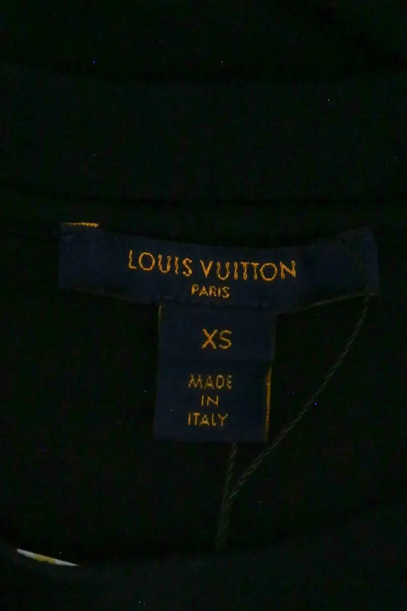Robe Louis Vuitton Noir en Synthétique