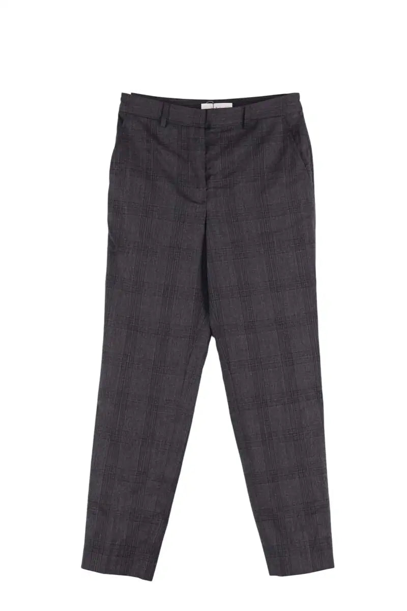 Pantalon slim Ba&Sh Noir en Laine, taille XS - Seconde Main