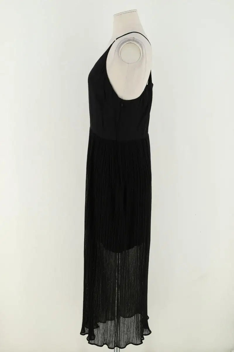 Robe Sandro Noir en Viscose