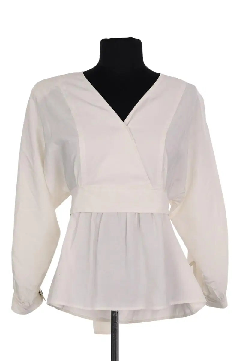 Blouse Ba&Sh Beige en Viscose, taille S - Seconde Main