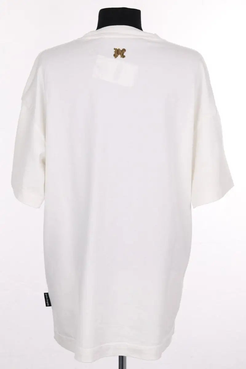 T-shirt Palm Angels Ecru en Coton