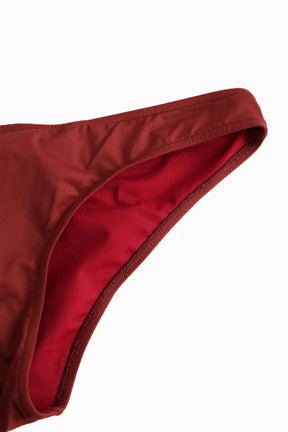 Maillot de bain Anja Bordeaux en Polyamide