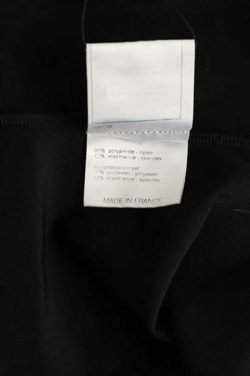 Maillot de bain Chanel Noir en Synthétique