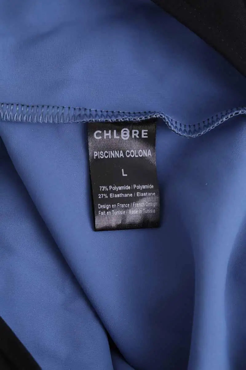 Maillot de bain Chlore Noir en Synthétique