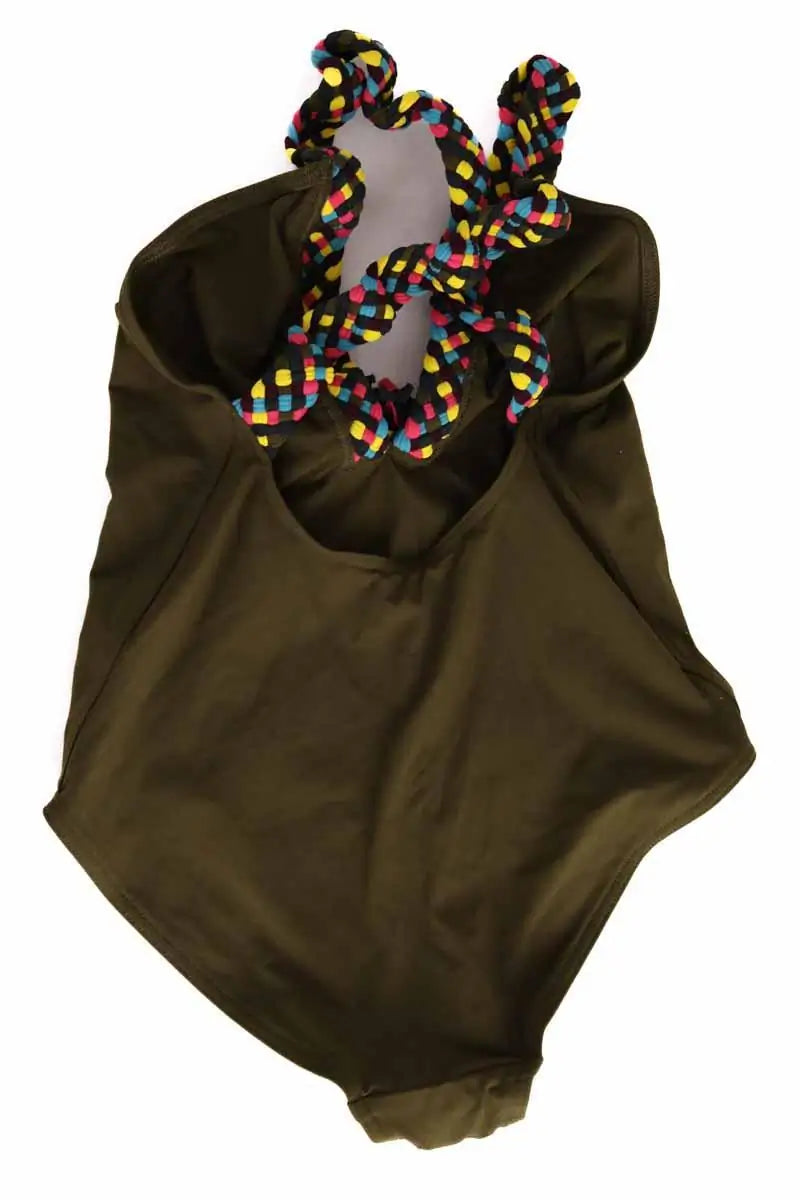 Maillot de bain Eres Kaki en Synthétique