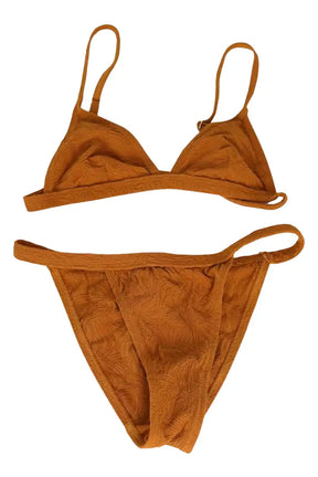 Maillot de bain Hannah Rosen Camel en Synthétique, taille S - Seconde Main