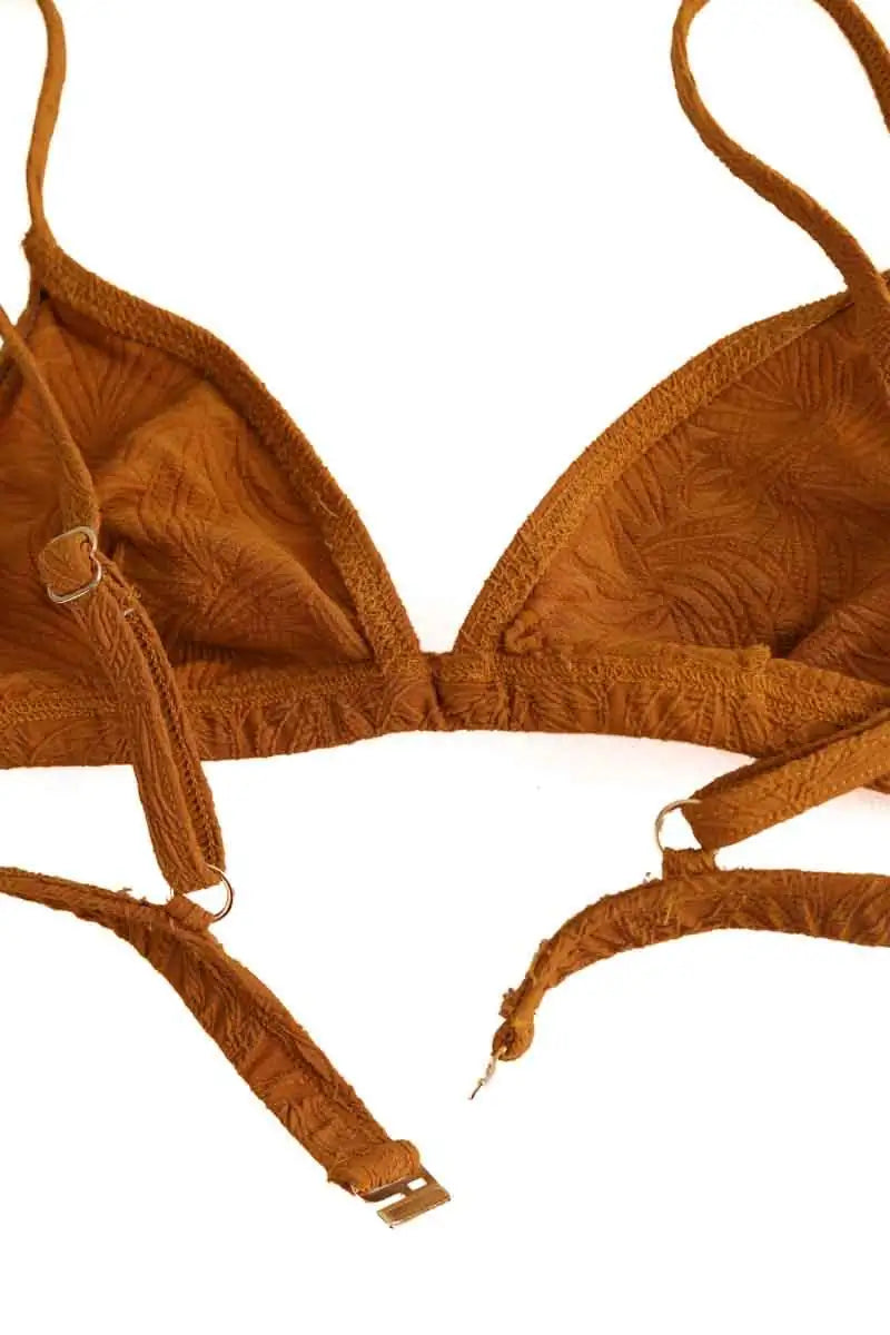 Maillot de bain Hannah Rosen Camel en Synthétique