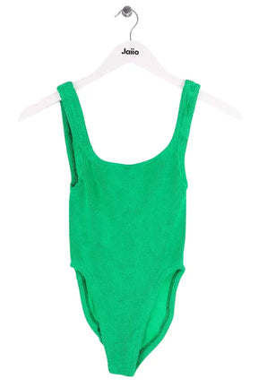 Maillot de bain Hunza G Vert en Synthétique, taille L - Seconde Main