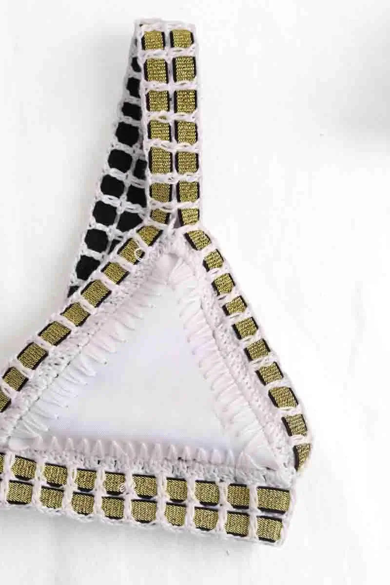 Maillot de bain Les Canebiers Blanc en Synthétique