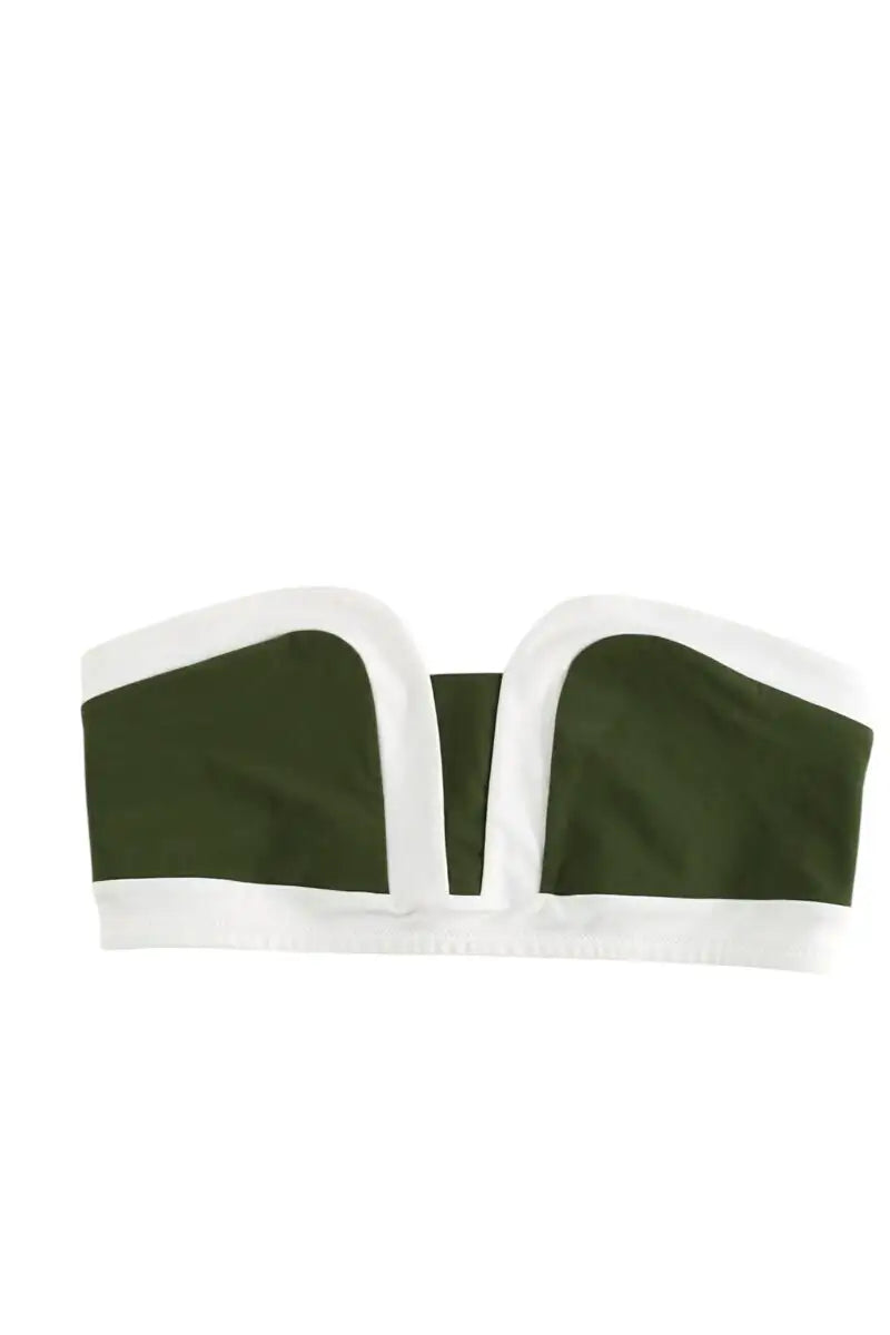 Maillot de bain Luz Amélie  Kaki en Polyamide, taille S - Seconde Main