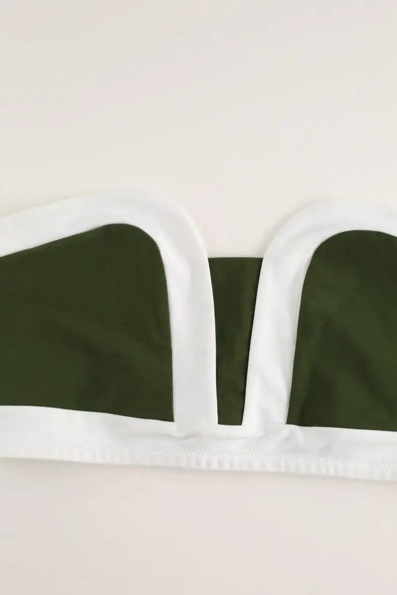 Maillot de bain Luz Amélie  Kaki en Polyamide
