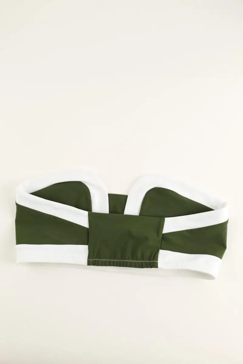 Maillot de bain Luz Amélie  Kaki en Polyamide