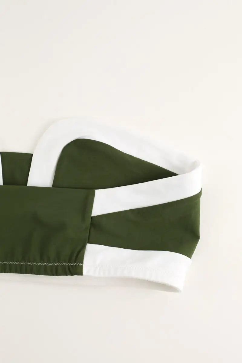 Maillot de bain Luz Amélie  Kaki en Polyamide
