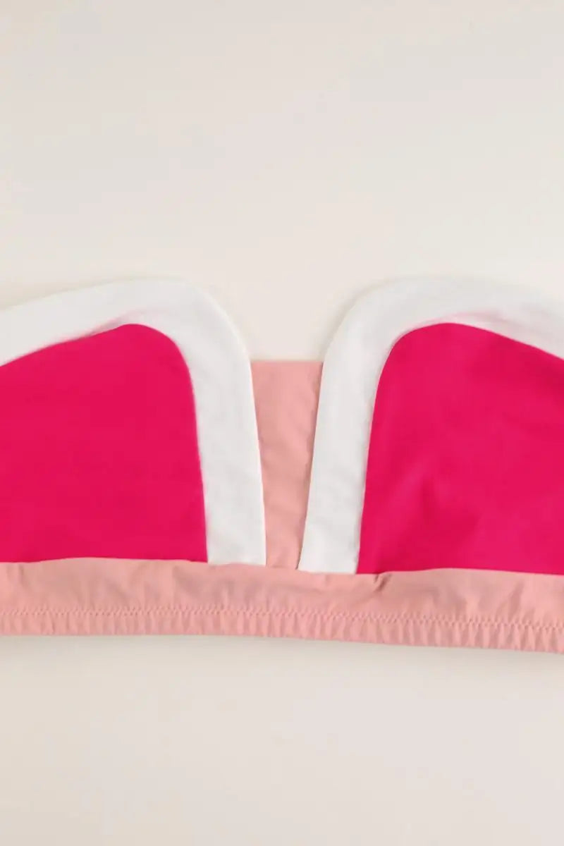 Maillot de bain Luz Aurélie  Rose en Polyamide