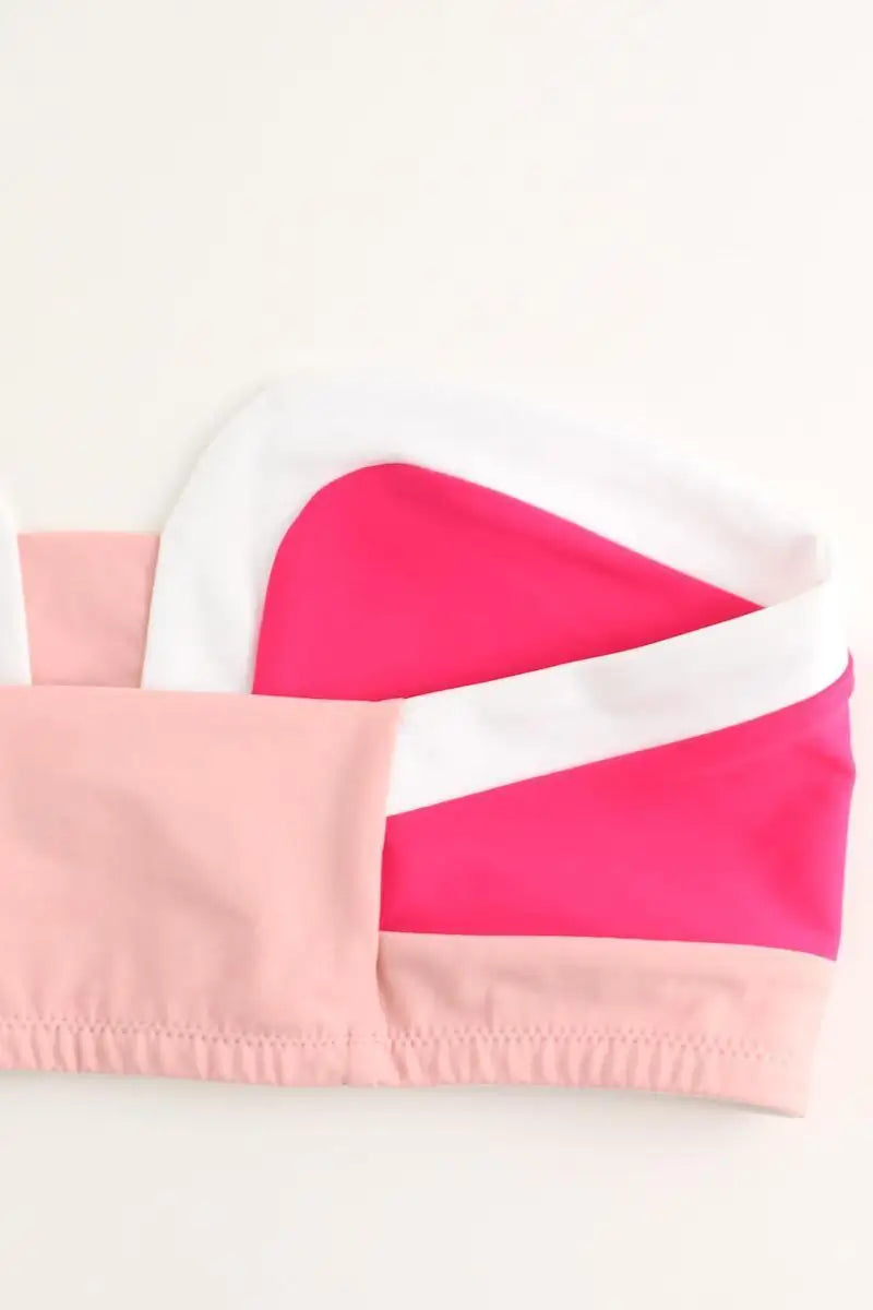 Maillot de bain Luz Aurélie  Rose en Polyamide