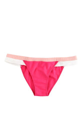 Maillot de bain Luz Aurélie fuchsia rose blan Rose en Polyamide, taille L - Seconde Main