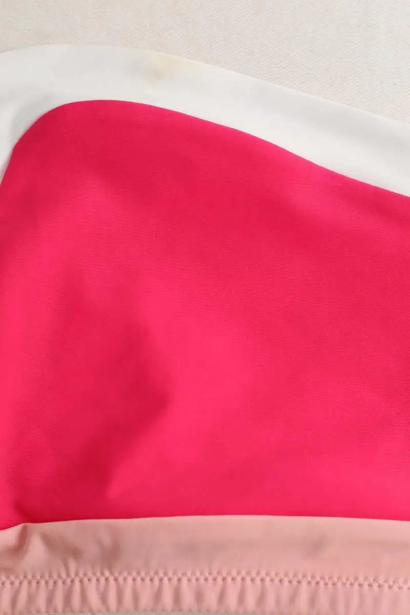 Maillot de bain Luz Aurélie Rose en Polyamide