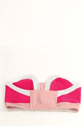 Maillot de bain Luz Aurélie Rose en Polyamide