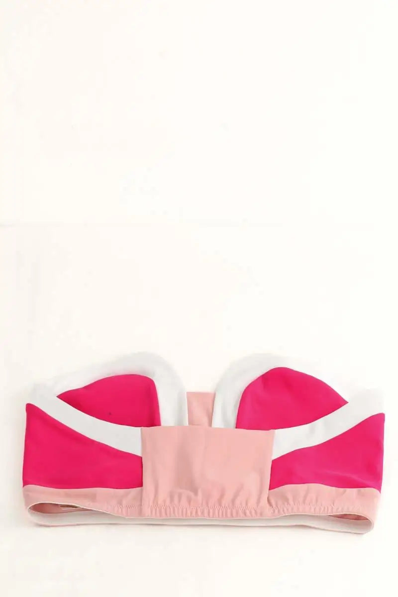 Maillot de bain Luz Aurélie Rose en Polyamide