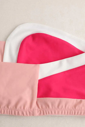 Maillot de bain Luz Aurélie Rose en Polyamide