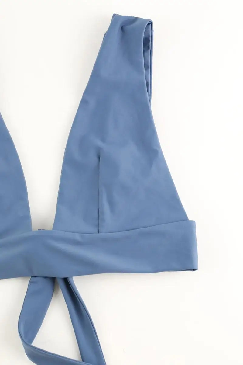 Maillot de bain Luz Bella bleu clair Bleu en Polyamide