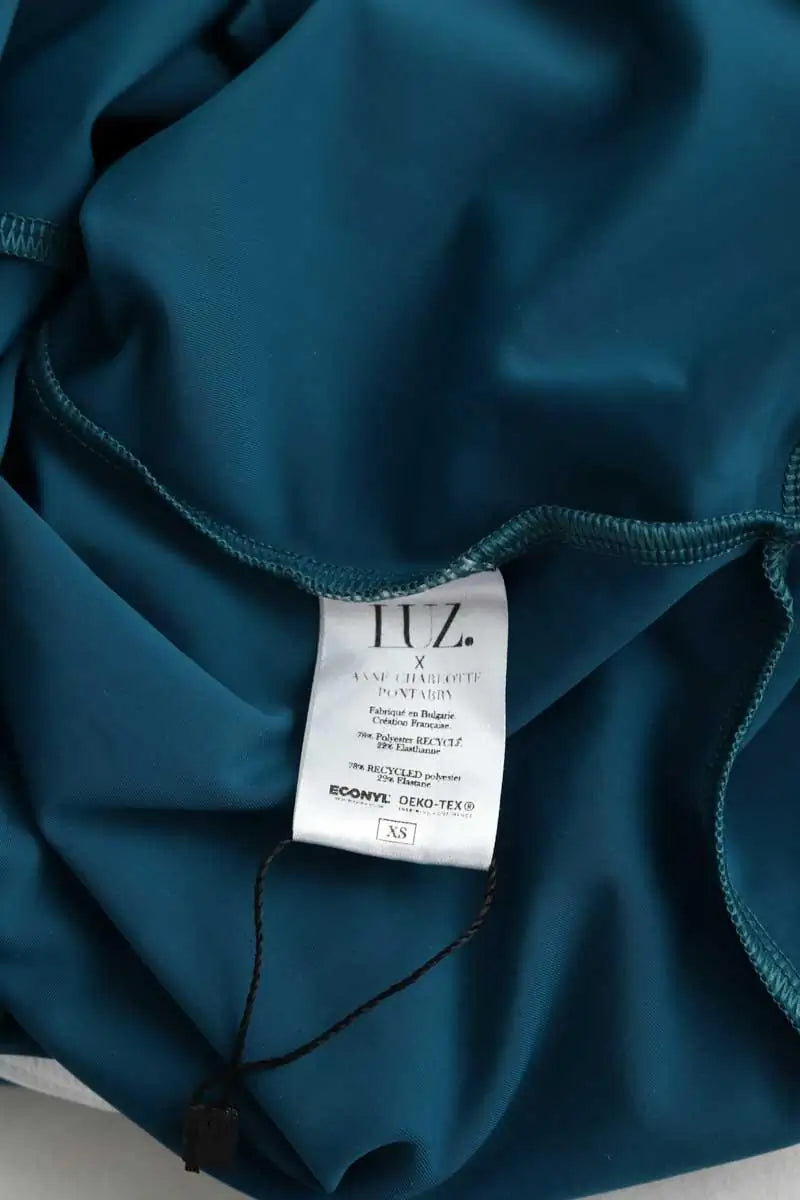 Maillot de bain Luz Bleu Bleu en Polyester