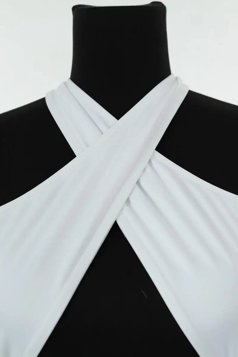 Maillot de bain Luz Chloé Blanc en Polyamide