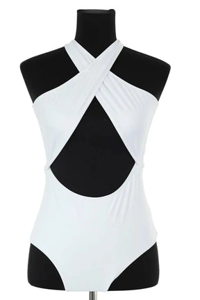Maillot de bain Luz Chloé Blanc en Polyamide, taille XS - Seconde Main
