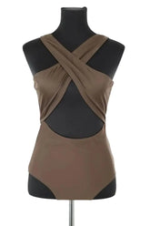 Maillot de bain Luz Chloé Marron en Polyamide, taille XS - Seconde Main