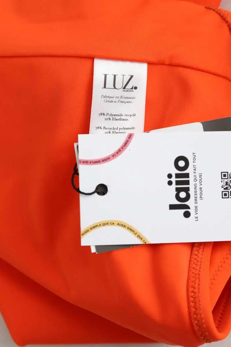Maillot de bain Luz Chloé Orange en Polyamide