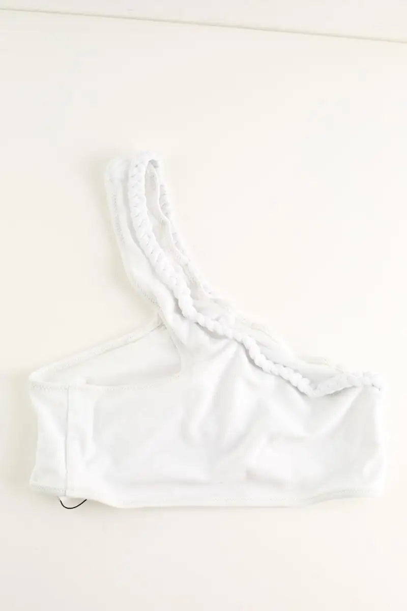 Maillot de bain Luz Constance Blanc en Polyamide