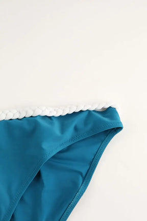 Maillot de bain Luz Constance Bleu en Polyamide