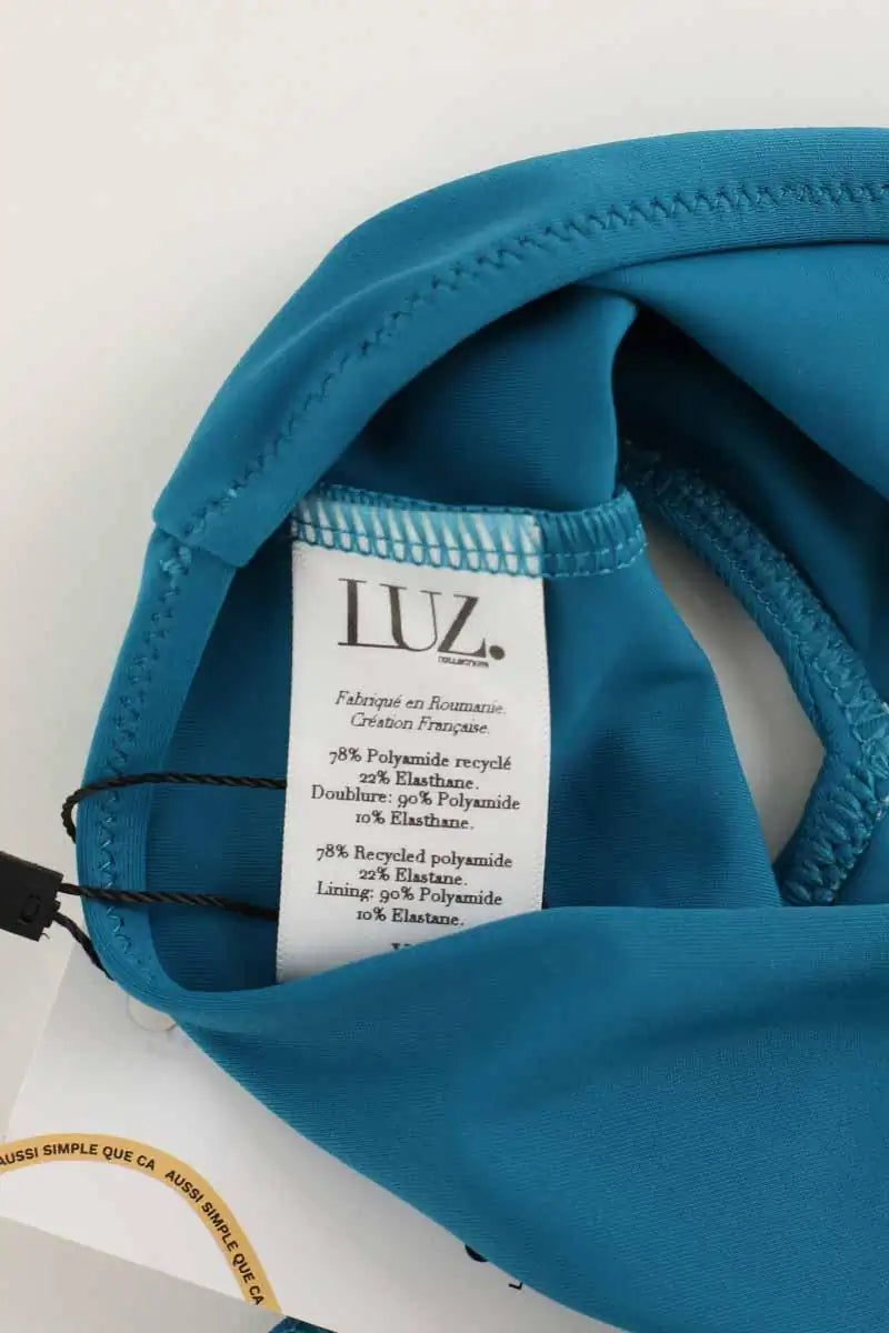 Maillot de bain Luz Constance Bleu en Polyamide