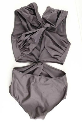 Maillot de bain Luz Doro Gris en Polyamide
