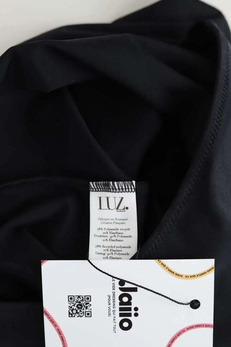 Maillot de bain Luz Eva Noir en Polyamide