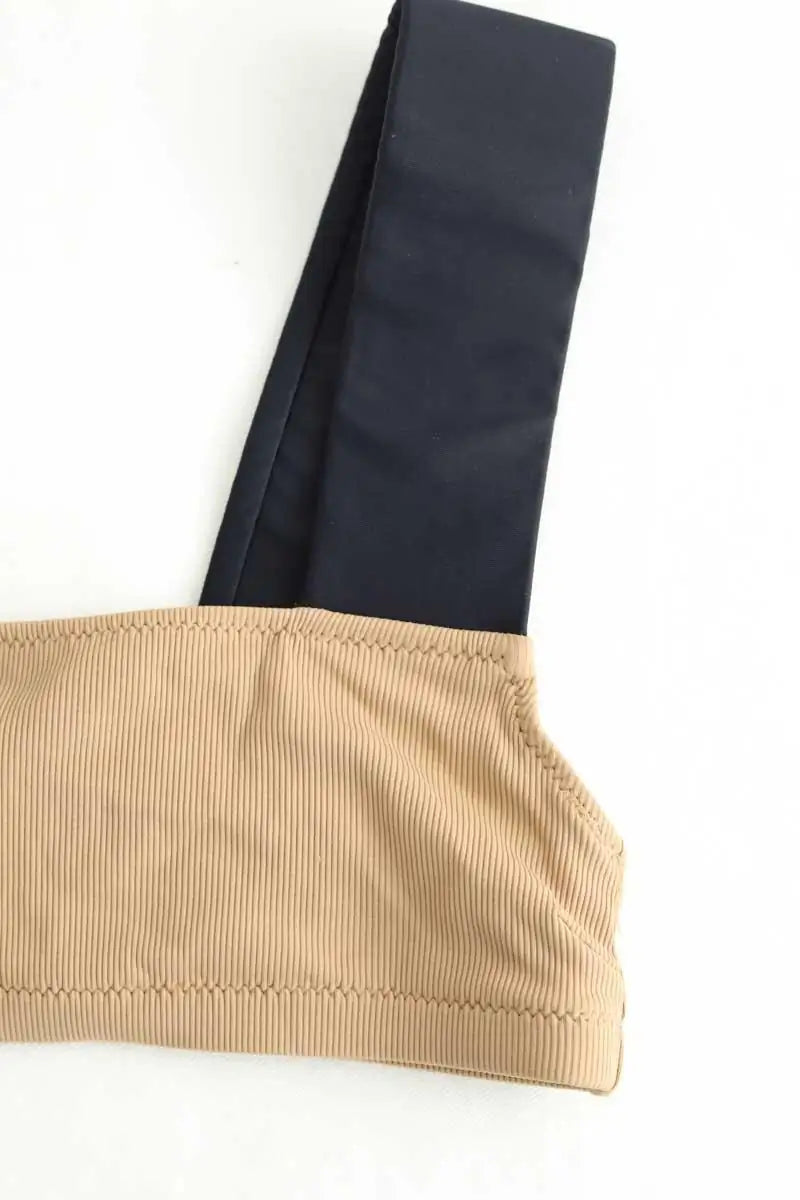Maillot de bain Luz Marine Beige en Polyester