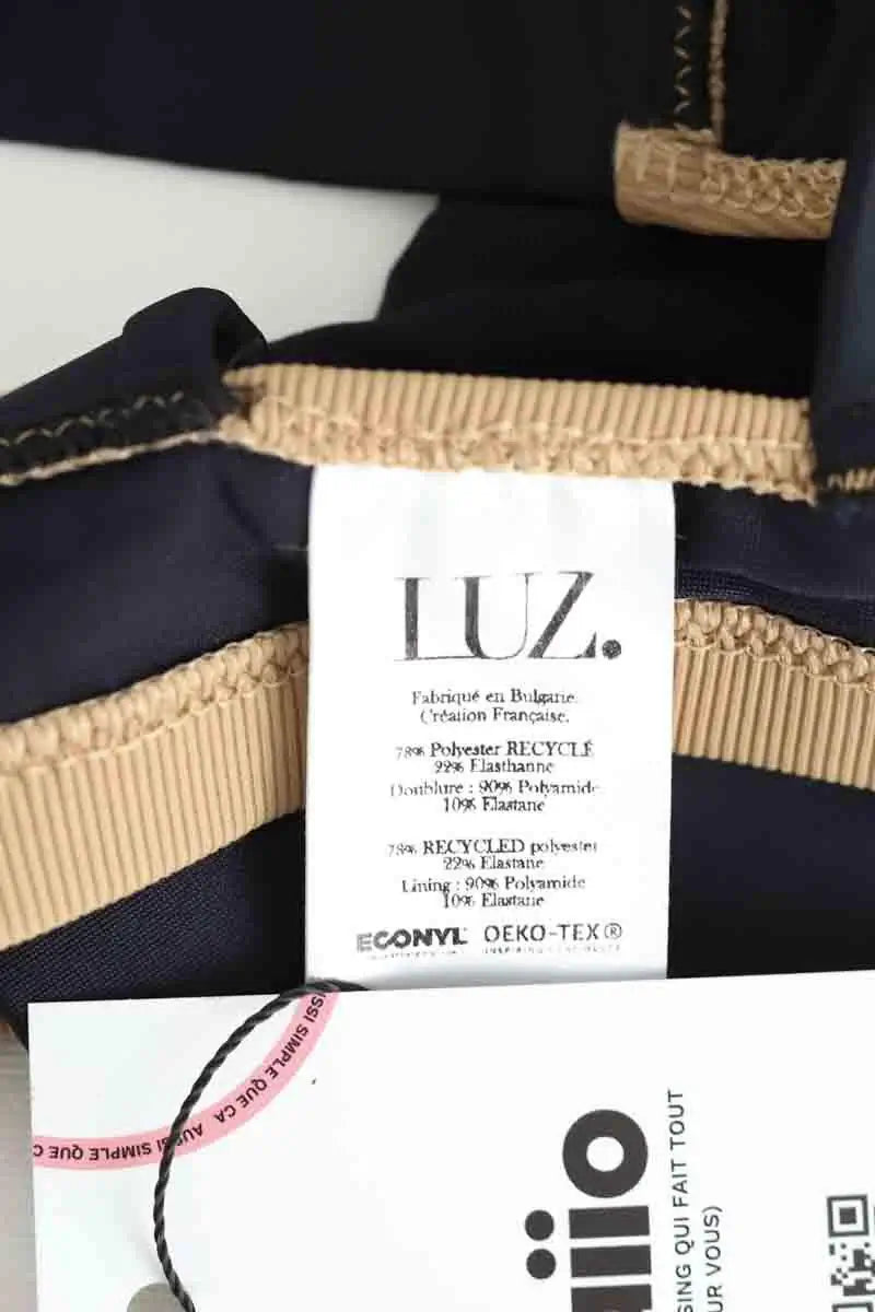 Maillot de bain Luz Marine Beige en Polyester