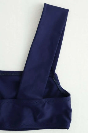 Maillot de bain Luz Marine Bleu en Polyamide